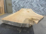 White Oak Live Edge Wood Slab #D118 98" x 22" - 36" x 2.8"