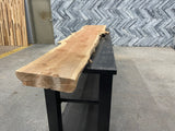 Cedar Live Edge Wood Slab #F276 122" x 13"-22" x 2.8"