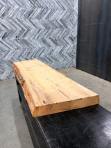 Red Oak Live Edge Wood Slab #D406 72" x 20" - 22" x 4.5"
