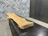 Cedar Live Edge Wood Slab #E243 85" x 10"-19" x 2.8"