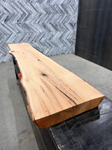 Red Oak Live Edge Wood Slab #F395 96" x 18" - 22" x 4.4"