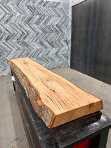 Red Oak Live Edge Wood Slab #D368 105" x 21" - 25" x 4.5"