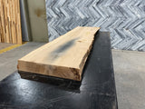Red Oak Live Edge Wood Slab #G278 65" x 15"-17" x 2.8"