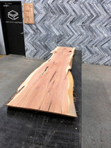 Cedar Live Edge Wood Slab #F453 87" x 15" - 20" x 1.8"