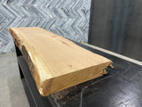 Red Oak Live Edge Wood Slab #G279 65" x 14"-17" x 2.7"
