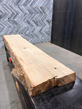 Poplar Live Edge Wood Slab #E397 96" x 18" - 19" x 4.4"