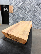 Red Oak Live Edge Wood Slab #D407 70" x 22" - 24" x 4.0"