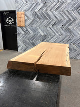 Red Oak Live Edge Wood Slab #D408 54" x 26" - 27" x 4.4"
