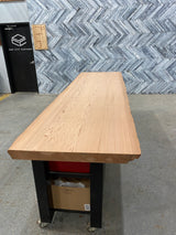 California Redwood Live Edge Wood Slab #RSA492 120" x 31" - 33" x 2.6"