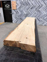 Poplar Live Edge Wood Slab #E397 96" x 18" - 19" x 4.4"