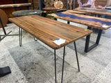 72" Pamlico Dining Table - Sweet Gum with Hairpin Legs (One of a Kind)