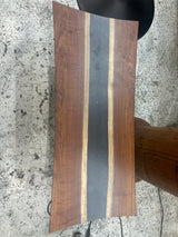 One-of-a-Kind Walnut & Black Epoxy River Coffee Table | From Tree to Table®