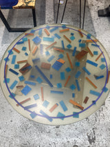 Multicolor Epoxy Suspension Dining Table – One of One