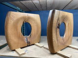 Fontana Handcrafted White Oak Table Legs (One-of-a-Kind Set) | No. OCC-2026-045
