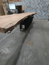 Red Oak Live Edge Wood Slab #A964 203" x 29" - 45" x 2.5"