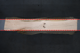Red Oak Slab #A588 143" x 24" - 31" x 2.1"