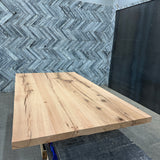 (Pre-Built) Red Oak Classic-Cut Tabletop #PB059 91" x 50" x 2.5"