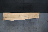 Deodar Cedar Live Edge Wood Slab #B600 123" x 20" - 28" x 2.8"