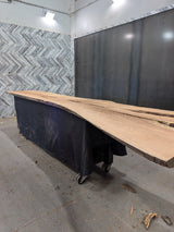 Red Oak Live Edge Wood Slab #A909 168" x 27" - 45" x 2.2"