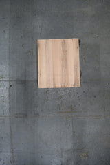 (Pre-Built) Red Oak Classic Cut Tabletop #PB189 46" x 39" x 1.4" — overhead view — Oak City Customs