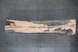 White Oak Live Edge Wood Slab #S789 144" x 23" - 31" x 3.3"