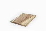 Parota Live Edge Wood Slab #G965 39" x 36"-40" x 2.7" — staged 1 — Oak City Customs