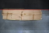 White Oak Live Edge Wood Slab #A897 133" x 25" - 40" x 2.0"
