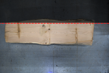 White Oak Live Edge Wood Slab #A898 133" x 35" - 37" x 2.0"
