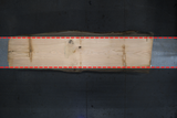White Oak Live Edge Wood Slab #A898 133" x 35" - 37" x 2.0"