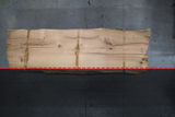 White Oak Live Edge Wood Slab #A899 132" x 38" - 48" x 2.2"