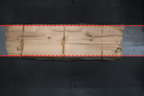White Oak Live Edge Wood Slab #A899 132" x 38" - 48" x 2.2"