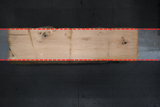 White Oak Live Edge Wood Slab #A901 130" x 33" - 37" x 2.5"