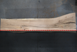 Red Oak Live Edge Wood Slab #A912 159" x 26" - 40" x 2.2"