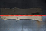 White Oak Live Edge Wood Slab #A946 146" x 34" - 43" x 2.6"