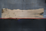 White Oak Live Edge Wood Slab #A948 150" x 33" - 42" x 2.6"