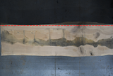 White Oak Live Edge Wood Slab #A949 164" x 42" - 48" x 3.3"