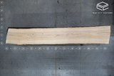 Ash Live Edge Wood Slab #B903 146" x 22" - 25" x 2.2"
