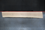Ash Live Edge Wood Slab #B904 146" x 21" - 24" x 2.2"