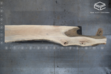 Sycamore Live Edge Wood Slab #B914 149" x 12" - 28" x 2.6"