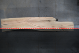 Sycamore Live Edge Wood Slab #B916 149" x 19" - 27" x 2.8"