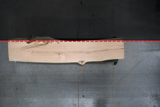 Red Oak Live Edge Wood Slab #B919 118" x 20" - 26" x 1.8"
