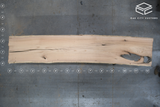 Red Oak Live Edge Wood Slab #B922 146" x 20" - 26" x 1.7"