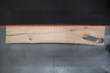 Red Oak Live Edge Wood Slab #B922 146" x 20" - 26" x 1.7"