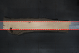 White Oak Live Edge Wood Slab #B937 139" x 21" - 32" x 2.8"
