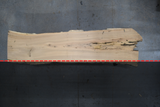 White Oak Live Edge Wood Slab #B939 139" x 30" - 38" x 2.9"
