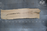 White Oak Live Edge Wood Slab #B940 140" x 32" - 33" x 2.9"