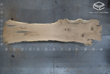 White Oak Live Edge Wood Slab #B942 146" x 24" - 37" x 2.7"