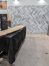 Soft Maple Live Edge Wood Slab #E951 154" x 14" - 20" x 2.7"