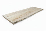 (Pre-Built) Soft Maple Live Edge Tabletop #PB185 141" x 46" - 48" x 2.2" — staged 1 — Oak City Customs