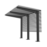The Zenith Cantilever Aluminum Pergola